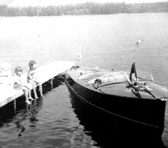 D166- Ann, Ruth Bennet McDougal Dorrough (Cris Craft)